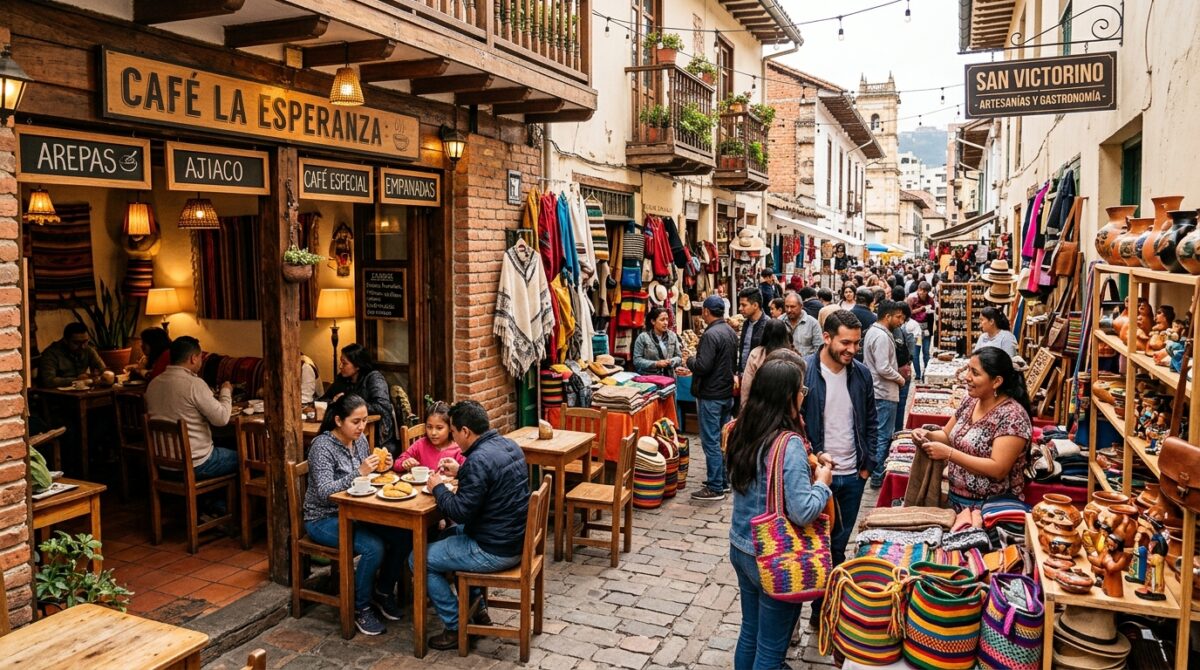 El Renacer Gastronómico y Artesanal de San Victorino: Un Deleite Cultural para Compradores y Visitantes